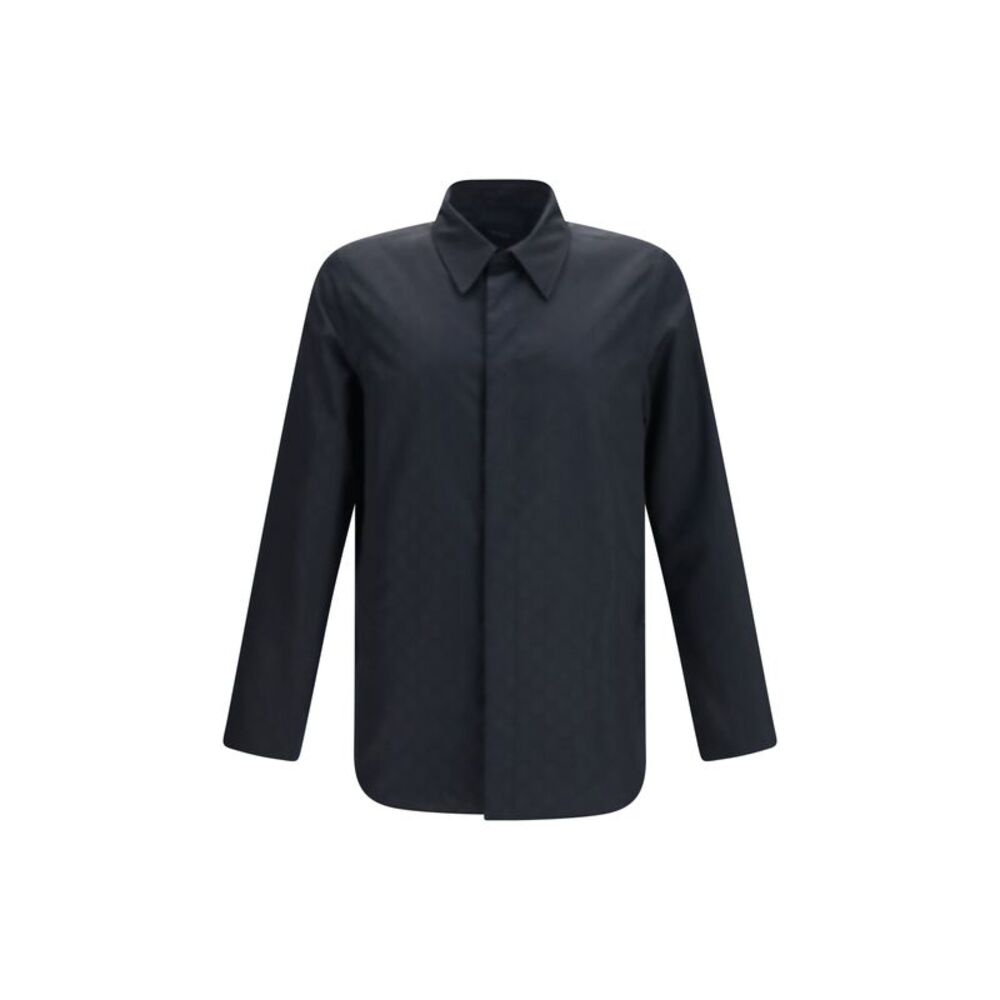 Gucci Men Gg Light Silk Faille Jacket